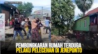 VIDEO: Pembongkaran Rumah terduga Pelaku Pelecehan di Jeneponto