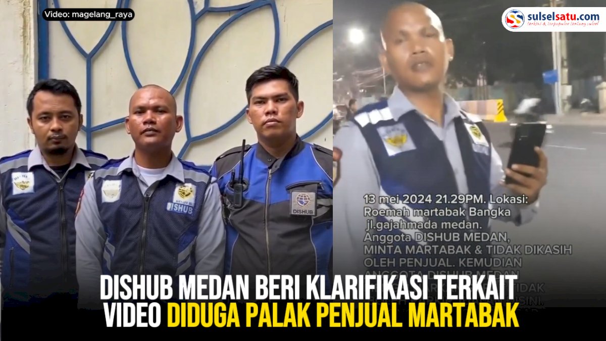 VIDEO: Dishub Medan Beri Klarifikasi terkait Video Diduga Palak Penjual Martabak