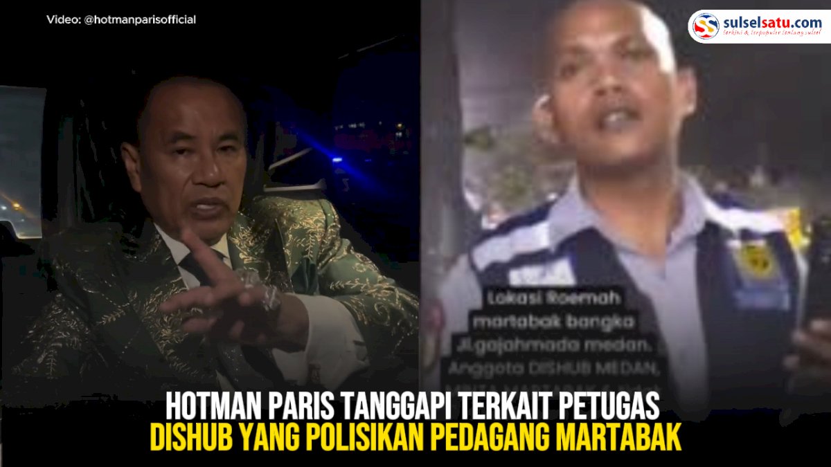 VIDEO: Hotman Paris Tanggapi Terkait Petugas Dishub yang Polisikan Pedagang Martabak