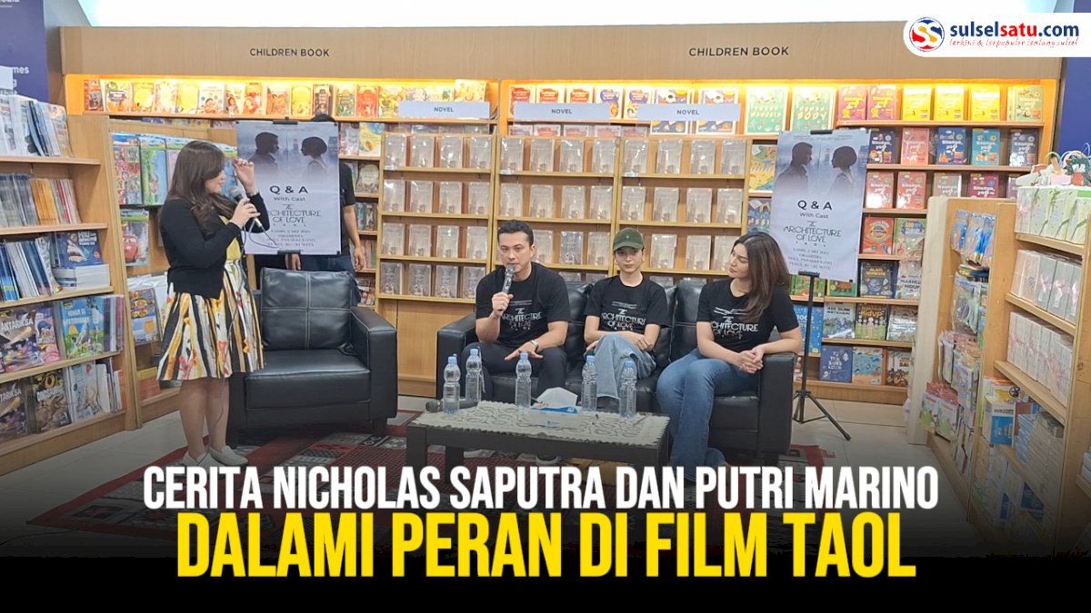 VIDEO: Cerita Nicholas Saputra dan Putri Marino Dalami Peran di Film TAOL
