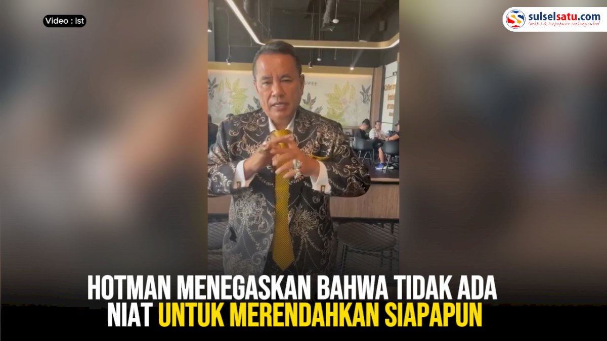 VIDEO: Hotman Paris Minta Maaf ke Masyarakat Makassar atas Pernyataannya di Peresmian W Super Club