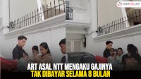 VIDEO: ART Asal NTT Mengaku Gajinya Tak Dibayar Selama 8 Bulan