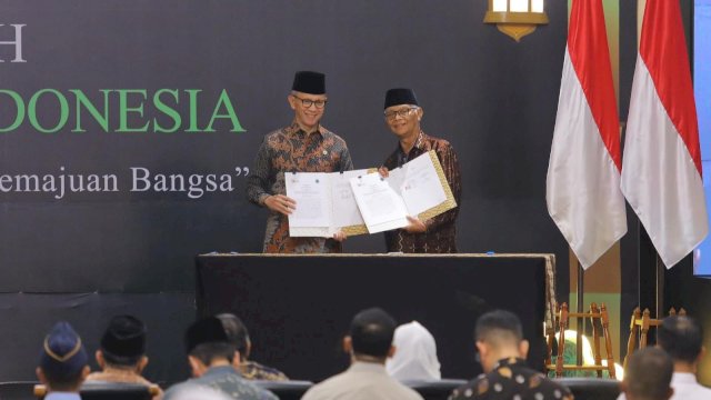 OJK bersama MUI sinergi perkuat sektor keuangan syariah. Foto: Istimewa.
