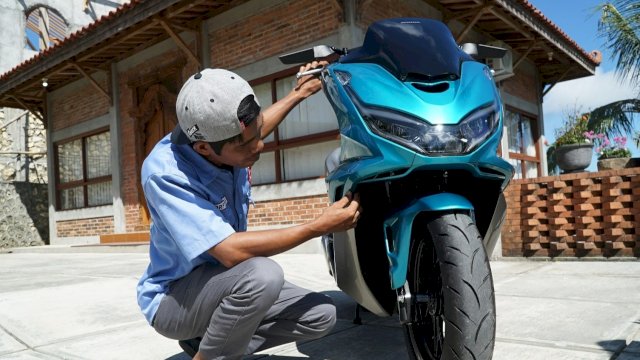 Juara Honda Modif Contest menggunakan PCX160. Foto: Istimewa