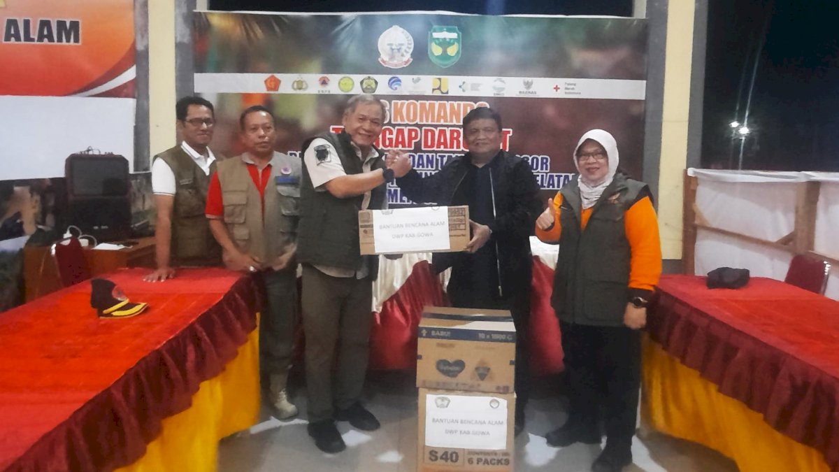 Pemkab Gowa Kirimkan Bantuan Bentuk Peduli Bencana di Sulsel