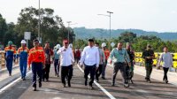 Ketua DPRD dan Bupati Luwu Timur Hadiri Peresmian Jembatan Flyover Ferrari