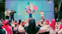 Kompetisi Zumba Bugis Waterpark Adventure Diikuti 2.000 Orang Peserta