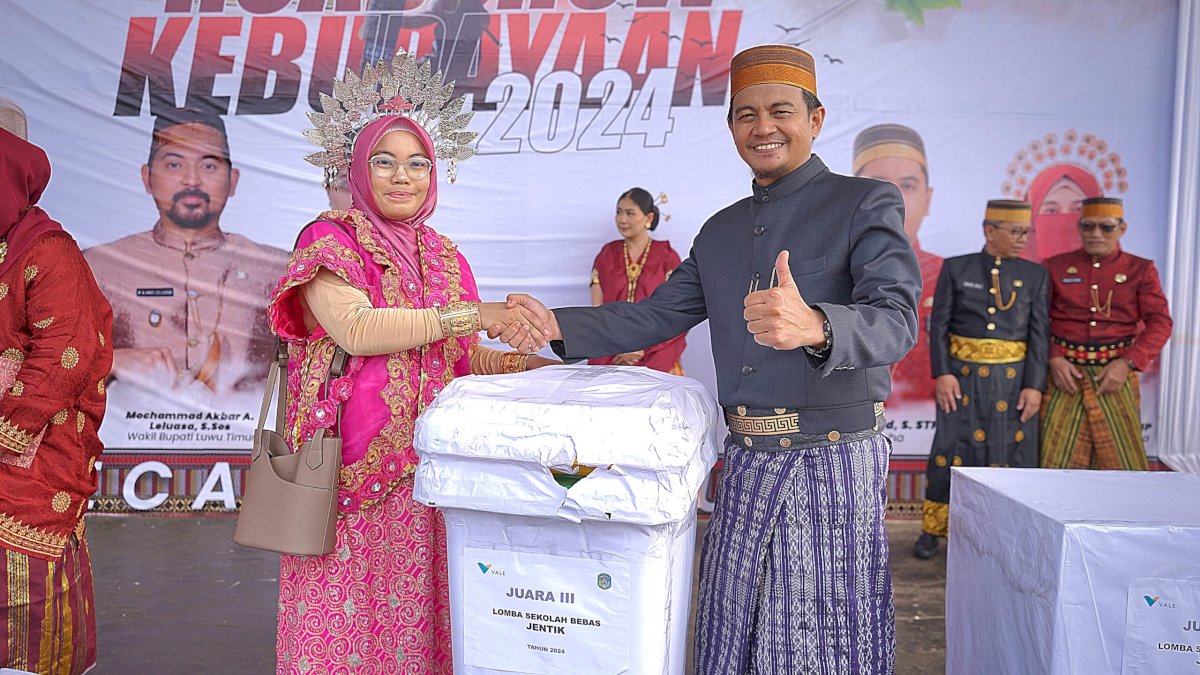 Lomba Bebas Jentik Langkah PT Vale Dorong Kesadaran Kesehatan Masyarakat