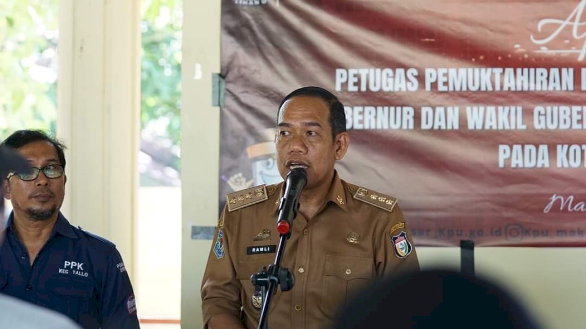 Camat Tallo Hadiri Apel Siaga Petugas PANTARLIH