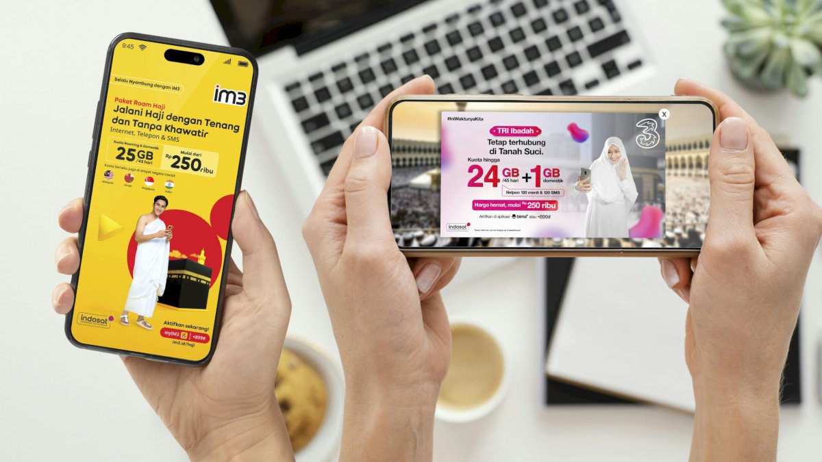 Buat Ibadah Haji dan Umrah Lebih Nyaman Bersama Paket Khusus Indosat Ooredoo Hutchison