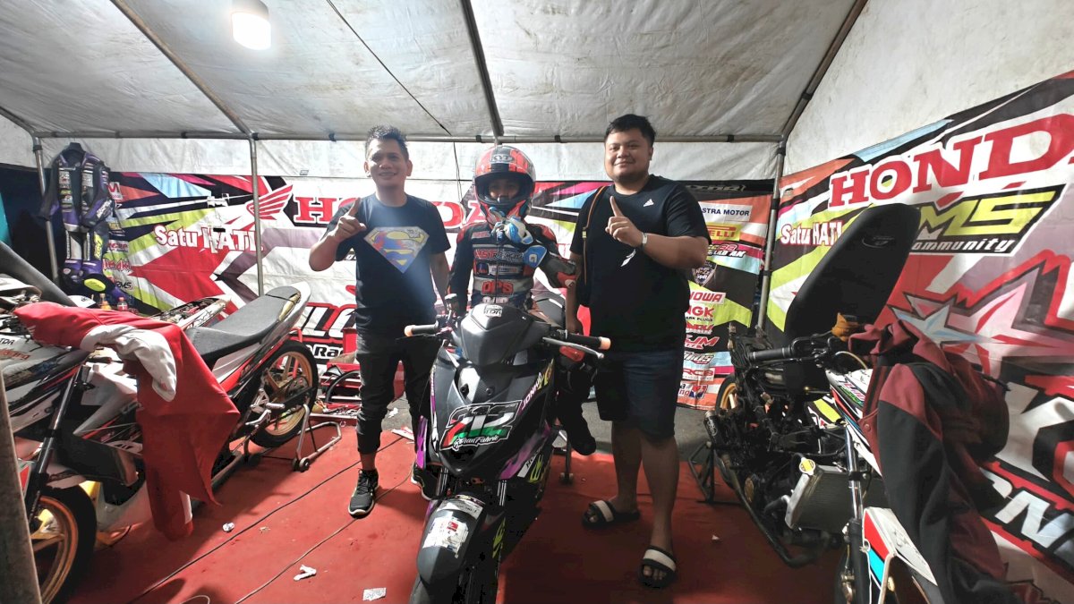 Asmo Sulsel Dukung Antajaya Night Race Kejurnas Motoprix Regional D Putaran II di Palopo