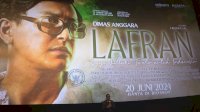 Ahmad Doli Bersama Muhammad Fauzi Nobar Film Lafran di Makassar Bareng Kader HMI