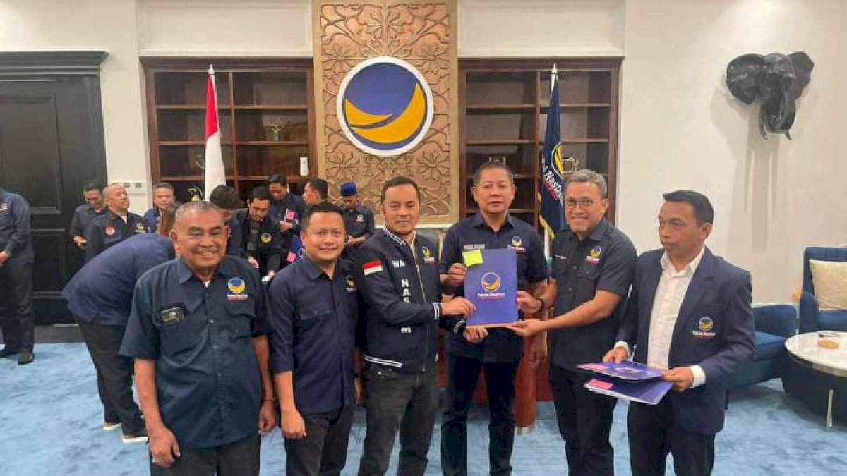 Pasangan Paris-Islam Resmi Kantongi Rekomendasi Nasdem di Pilkada Jeneponto