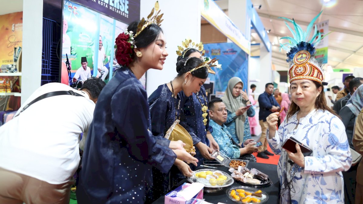 Kuliner Khas Bugis Makassar Jadi Magnet Booth Pemkot Makassar di City Expo Apeksi 2024