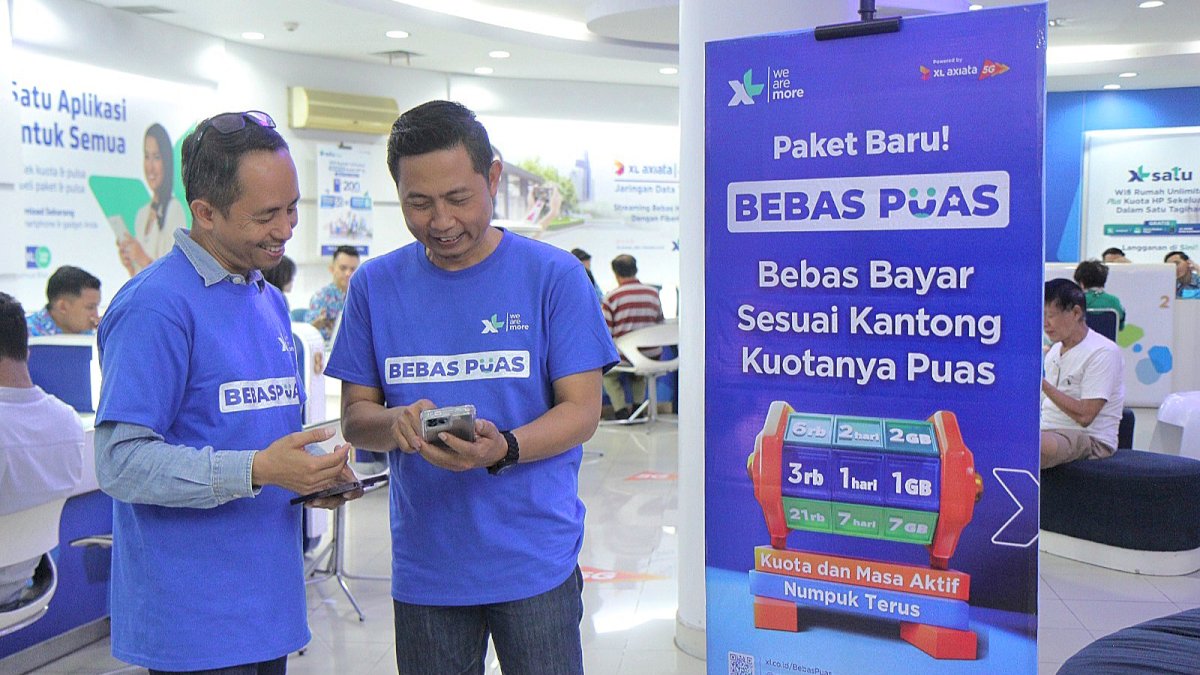 Paket Bebas Puas XL Axiata, Bisa Pilih Paket Sesuai Isi Kantong dan Kebutuhan