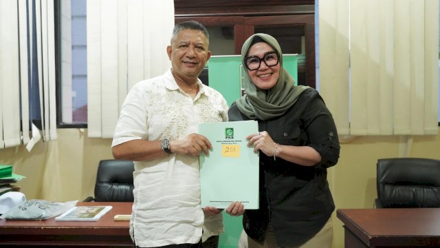 Andi Ina saat uji kelayakan di DPP PKB. Ist