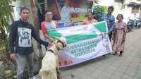 Asmo Sulsel Konsisten Tebar Manfaat dengan Bagikan Dua Hewan Kurban di Makassar