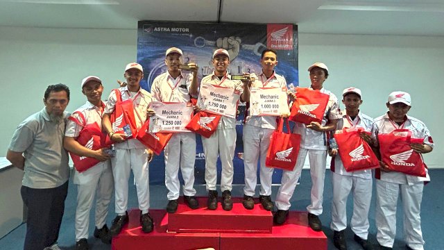 Pemenang Astra Motor Technical Skill Contest ke-28. Foto: Istimewa.