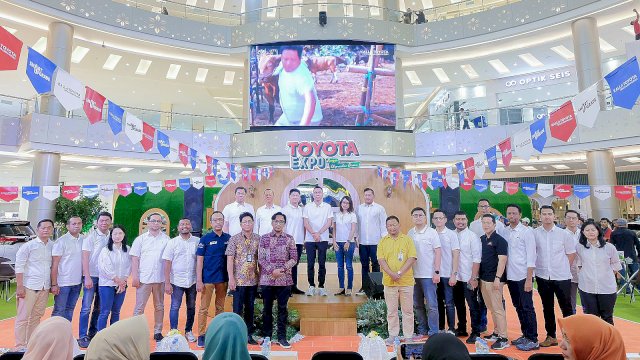 Toyota Expo by Kalla Toyota di TSM Makassar. Foto: Istimewa.