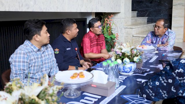 Danny Pomanto terima kunjungan penyelenggara ICP 2024. Foto: Istimewa.