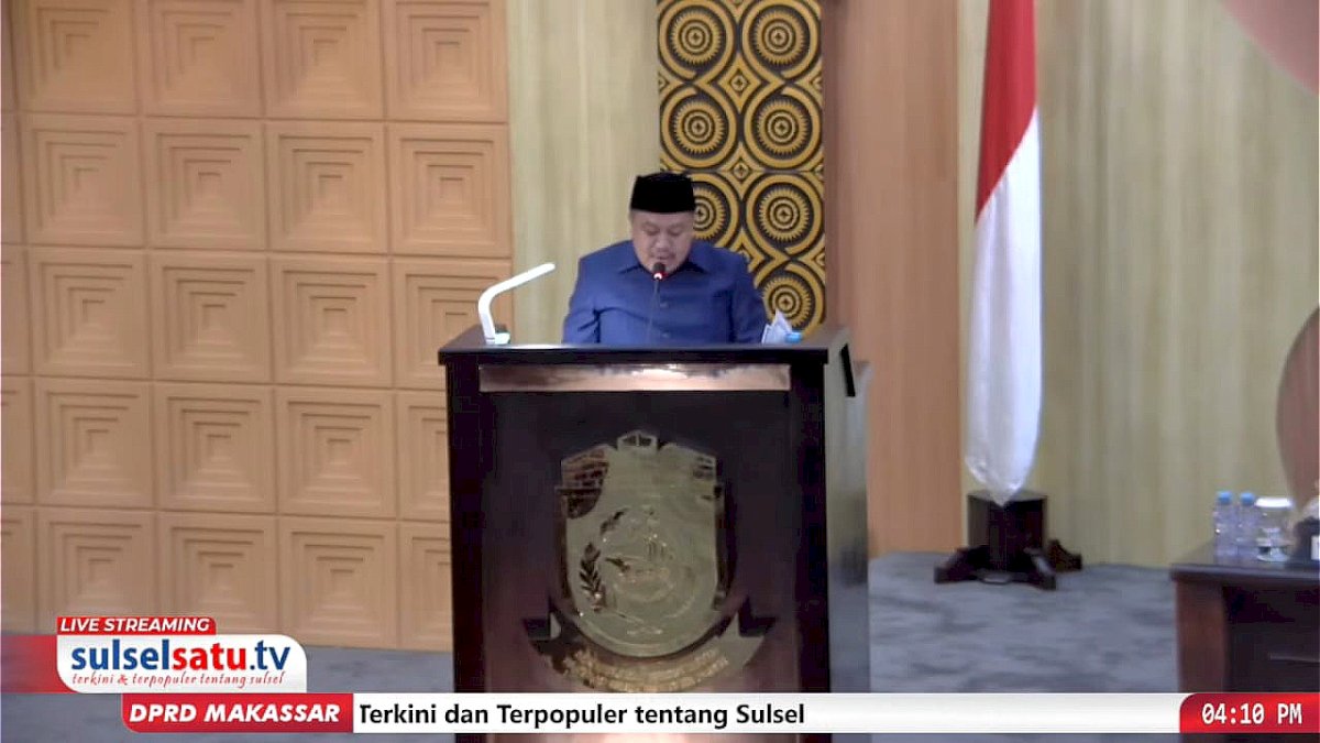 Fraksi Nasdem Sebut Pemkot Makassar Gagal Kelola Keuangan Daerah