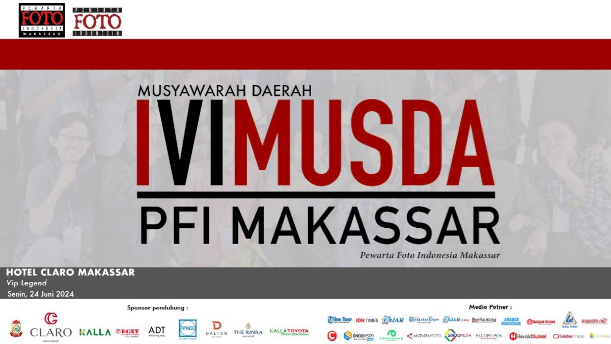 Profesionalisme Pewarta Foto Jadi Tema Musda VI PFI Makassar
