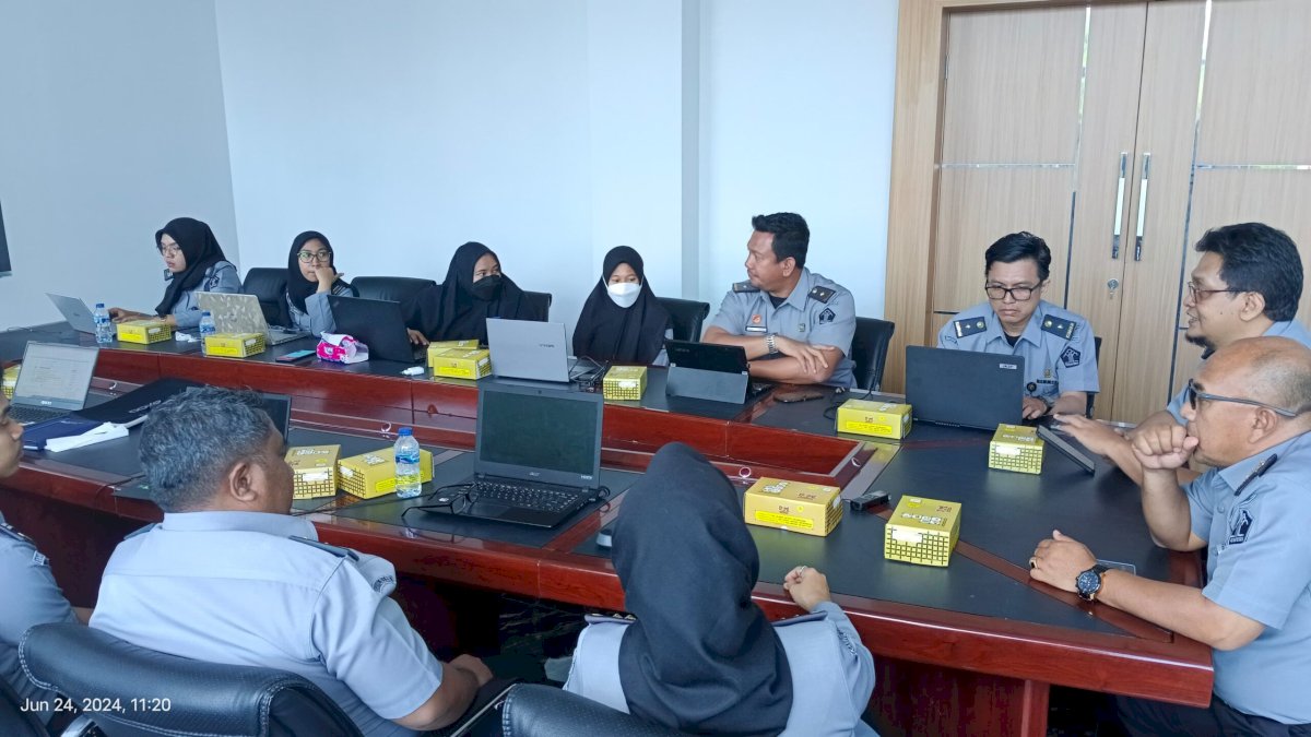 Tingkatkan Akuntabilitas dan Transparansi Keuangan, Kanwil Kemenkumham Sulsel Gelar Pembinaan PIPK