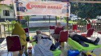 Jelang HUT Bhayangkara Ke-78, Polres Jeneponto Gelar Donor Darah