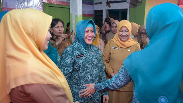 Ketua TP PKK Kota Makassar Indira Yusuf Ismail. Foto: Istimewa.