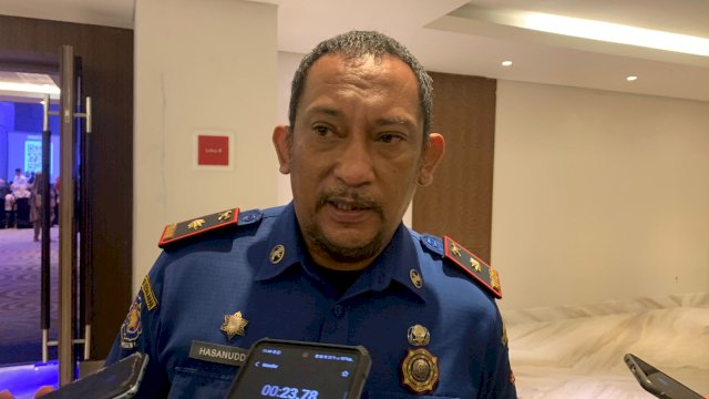 Kepala Dinas Pemadam Kebakaran Hasanuddin.