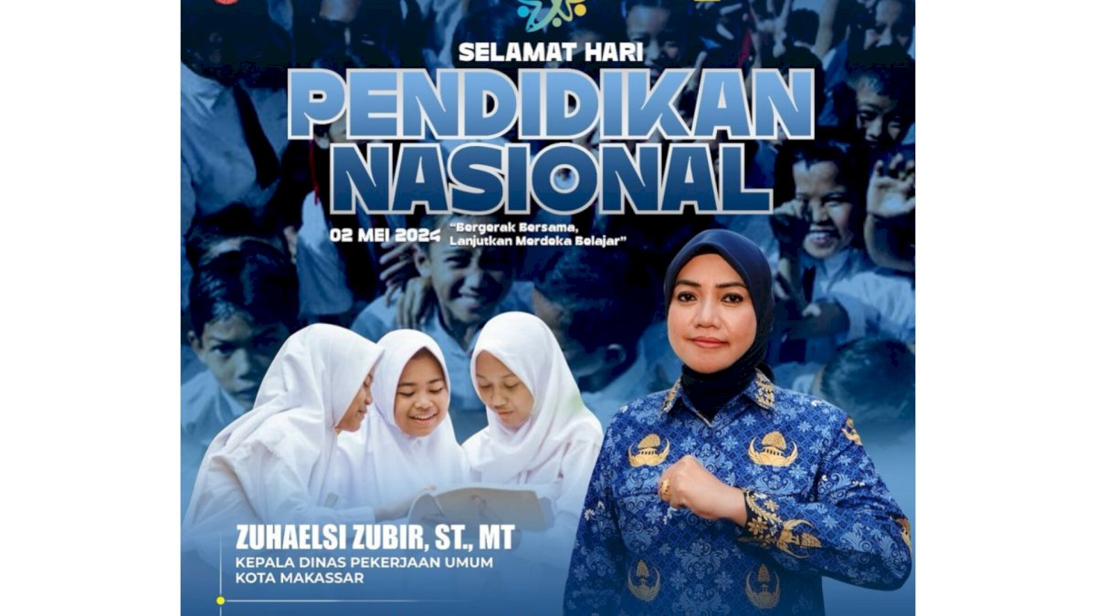 Peringatan Hardiknas, Kadis PU: Mari Bersama-sama Bergerak dan Melanjutkan Semangat Merdeka Belajar
