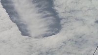 VIDEO: Fenomena Awan Berlubang di Langit Jember Viral di Media Sosial
