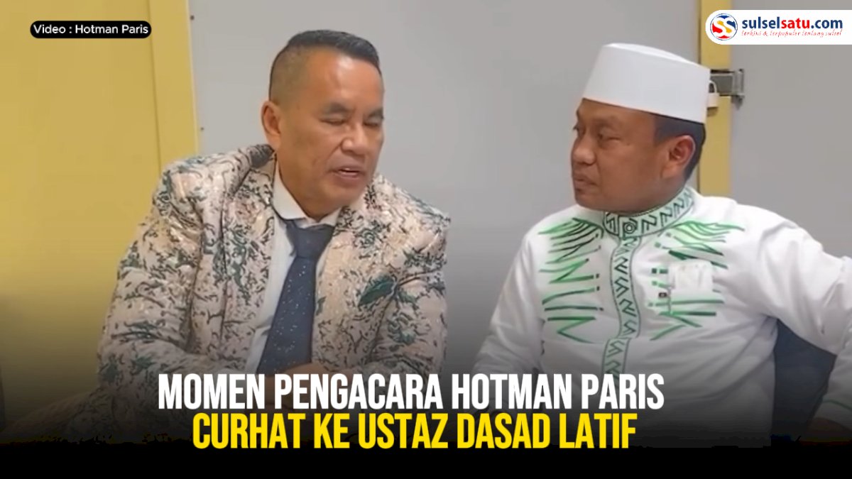 VIDEO: Momen Pengacara Hotman Paris Curhat ke Ustaz Dasad Latif