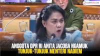 VIDEO: Anggota DPR RI Anita Jacoba Ngamuk Tunjuk-tunjuk Menteri Nadiem