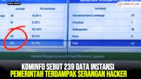 VIDEO: Kominfo Sebut 239 Data Instansi Pemerintah Terdampak Serangan Hacker