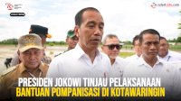 VIDEO: Presiden Jokowi Tinjau Pelaksanaan Bantuan Pompanisasi di Kotawaringin