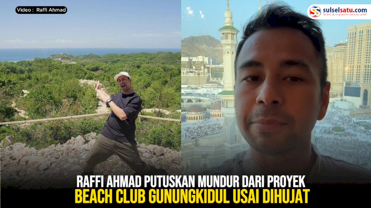 VIDEO: Raffi Ahmad Putuskan Mundur dari Proyek Beach Club Gunungkidul Usai Dihujat