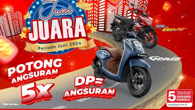 Asmo Sulsel beri promo spesial Juni Juara. Foto: Istimewa.