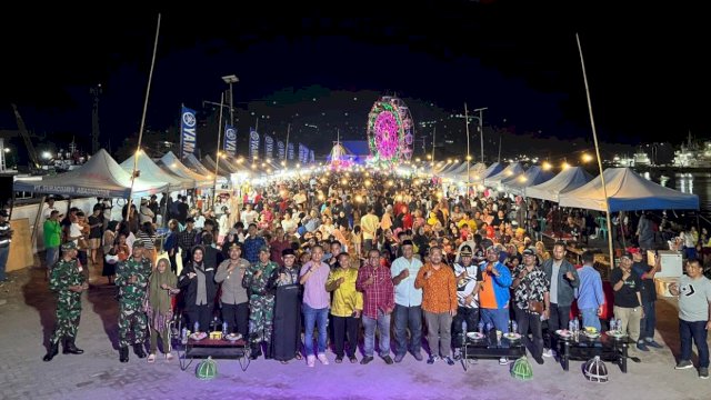 Utara Fest 2024 di Pelabuhan Paotere resmi dibuka. Foto: Istimewa.