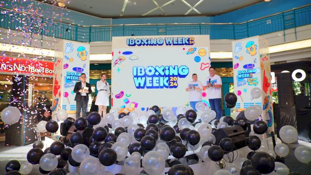Pembukaan iBoxing Week 2024 di Mal Ratu Indah Makassar. Foto: Istimewa.