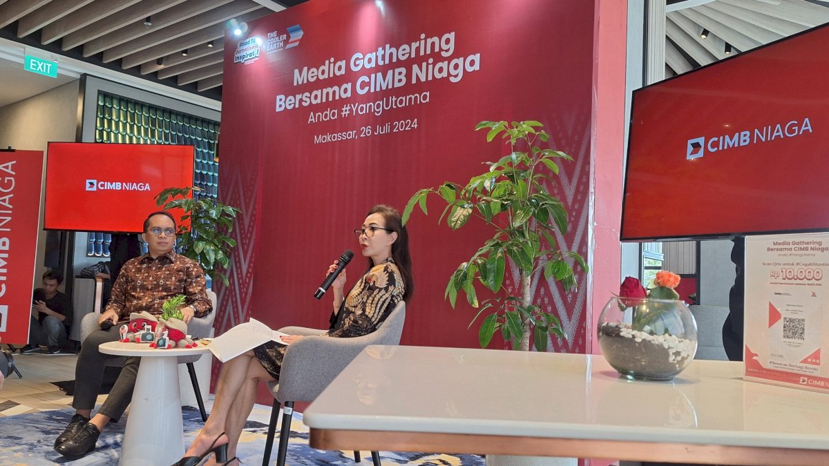 CIMB Niaga Salurkan 26 Persen Pendapatan Pembiayaan untuk Program Keberlanjutan di Triwulan I 2024