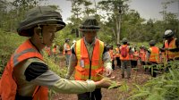 Mahasiswa UHO Studi Lapang Pengelolaan Lahan Pascatambang PT Vale IGP Pomalaa