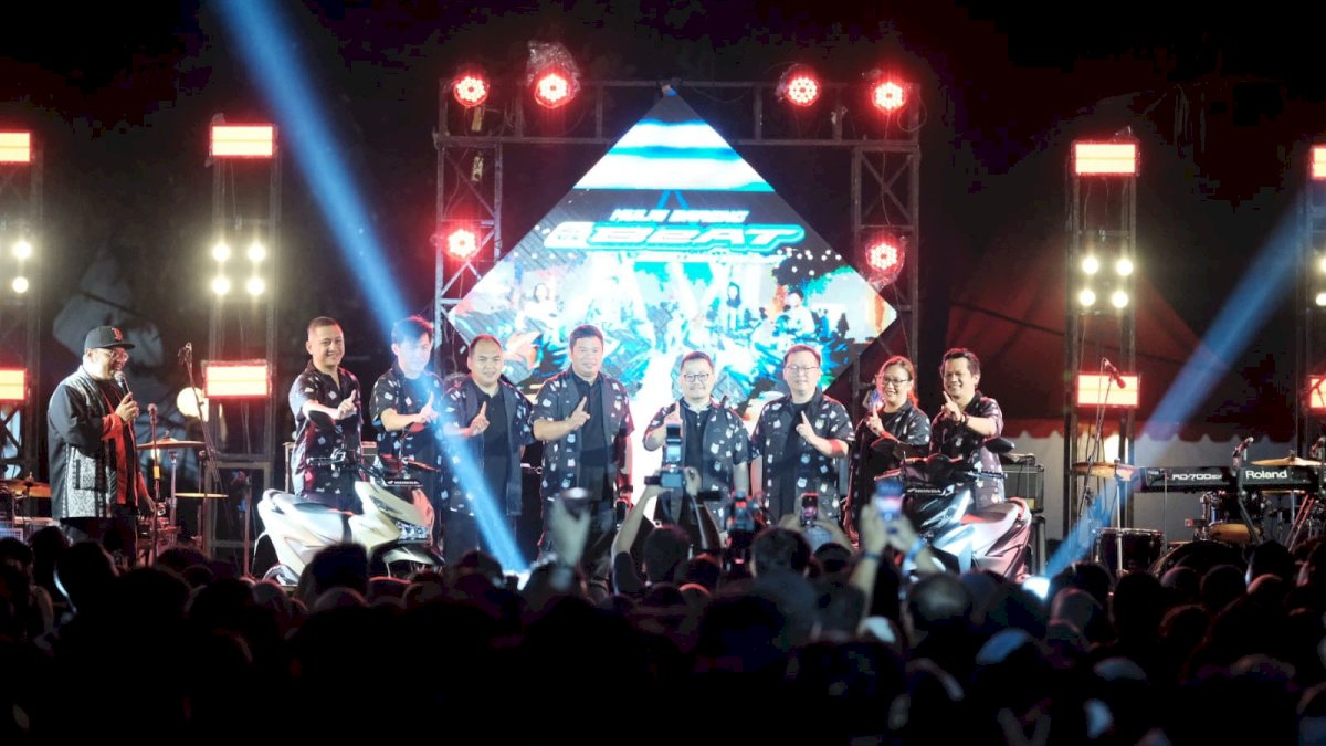 Baru Lagi dari Honda, All New Honda BeAT Series Terbaru Sapa Makassar di Prolog Fest