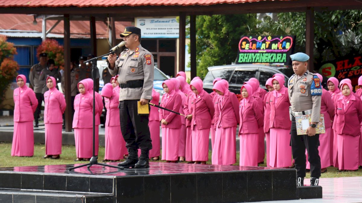 Sebentar Lagi Tinggalkan Butta Turatea, AKBP Budi Hidayat Titip Pesan ke 26 Personil Polres Jeneponto Yang Naik Pangkat