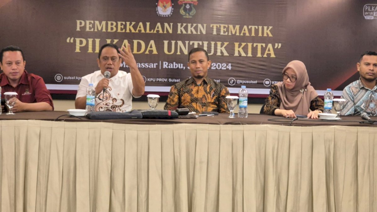 KPU Sulsel Gandeng Ratusan Mahasiswa Unhas, Punya Tugas Gaet Pemilih Pemula