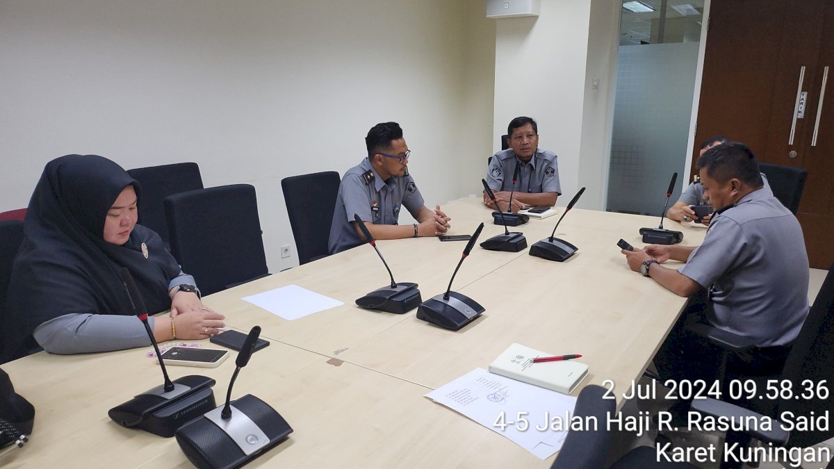 Pastikan Notaris Menerapkan PMPJ, Kemenkumham Sulsel Koordinasi ke Direktorat Jenderal AHU