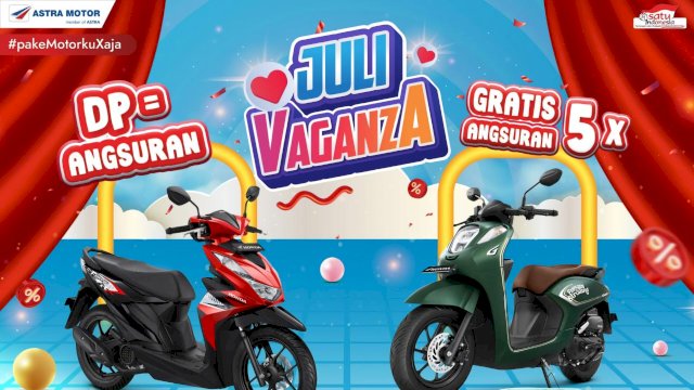 Program spesial Juli Vaganza Asmo Sulsel. Foto: Istimewa.