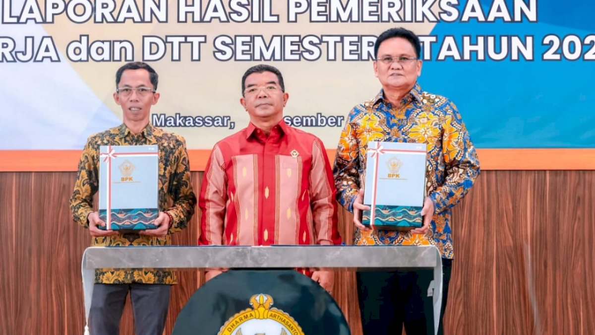 Raih WTP 7 Kali Berturut, Pemkab Barru Tuai Apresiasi BPK