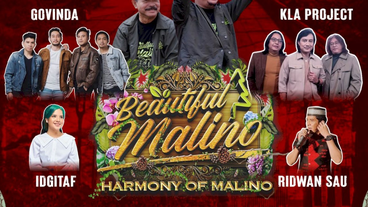 Govinda, Idgitaf Hingga Ridwan Sau Bakal Ramaikan Beautiful Malino 2024