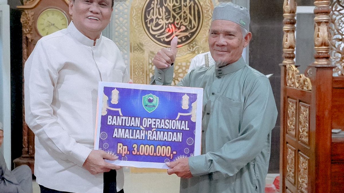 Bupati Barru Gelar Safari Ramadan di Mesjid Jami An Nur Lampoko